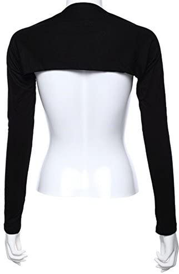 YEESAM Bolero Shrugs for Women Long Sleeve Arm Sleeves Hijab Accessories One Size