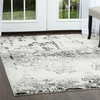 Home Dynamix 24276-123-1 Boho Makenna Rug, 5'2" Round, Ivory/Gray