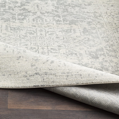Janine Vintage Medallion Area Rug 3'11" x 5'7" Burnt Orange