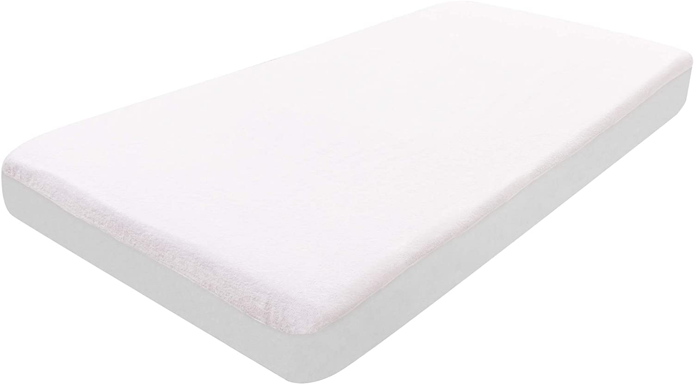 SUPERIOR Full Waterproof Mattress Protector 100% Cotton,Hypoallergenic Protection