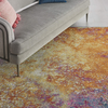 Nourison Passion Bohemian Abstract Sunburst 3'9" x 5'9" Area Rug, (4' x 6')