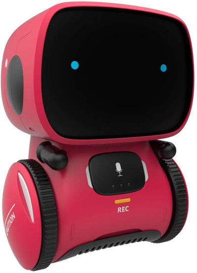 98K Kids Robot Toy, Smart Talking Robots, Gift for Boys and Girls Age 3+, Intelligent Partner and Teacher, with Voice Controlled and Touch Sensor, Singing, Dancing, Repeating