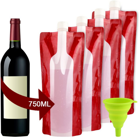 BPA-Free Reusable Portable Wine Flask
