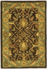 Safavieh Antiquity Collection AT14F Handmade Traditional Oriental Premium Wool Accent Rug, 2' x 3', Brown / Green