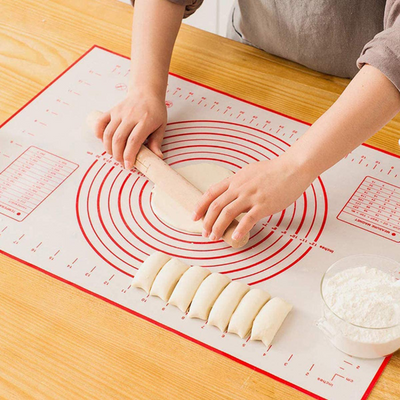 2 Piece Silicone Pastry & Baking Mat Set