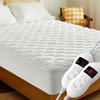 Heated Mattress Pad Cal King Size Electric Mattress Pads Electric Bed Warmer Fit up to 21" with 8 Heat Settings Dual Controller 10 Hours Auto Shut Off