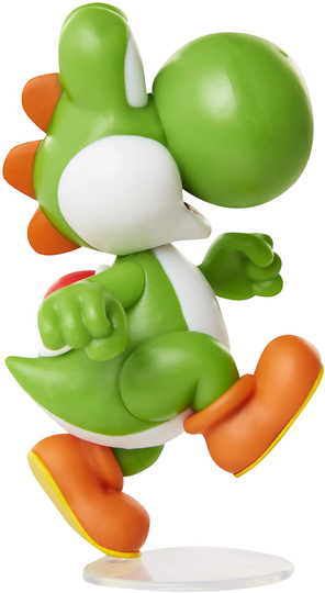 SUPER MARIO Action Figure 2.5 Inch Running Yoshi Collectible Toy