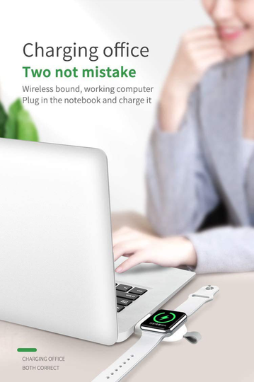 Charger for Apple Watch, Travel Car Charger, Portable USB Wireless Magnetic Fast Charging Compatible with for Apple Watch Series SE 6 5 4 3 2 1