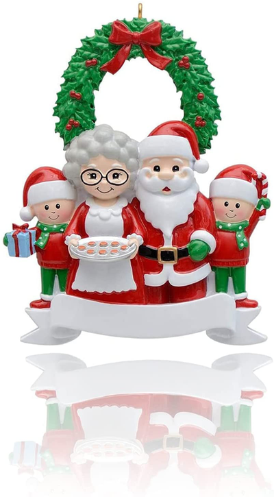 Christmas Ornaments Santa & Mrs. Claus Plus Elves  2021