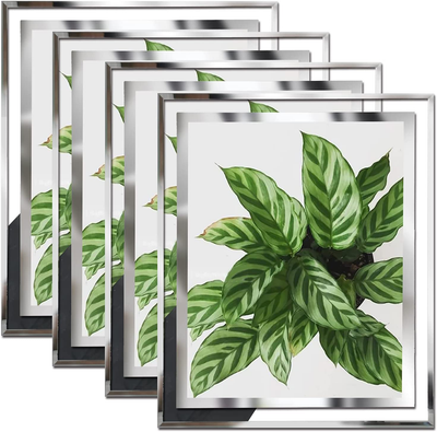 8.5 x 11 Certificate Document Frame Packs4 Diploma Glass Picture Frames for Tabletop
