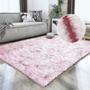 Fuzzy Abstract Area Rugs for Bedroom Living Room Fluffy Shag Fur Rug for Kids Nursery Dorm Room Cozy Furry Rugs Plush Throw Rug Shaggy Decorative Accent Rug for Indoor Home Floor Carpet