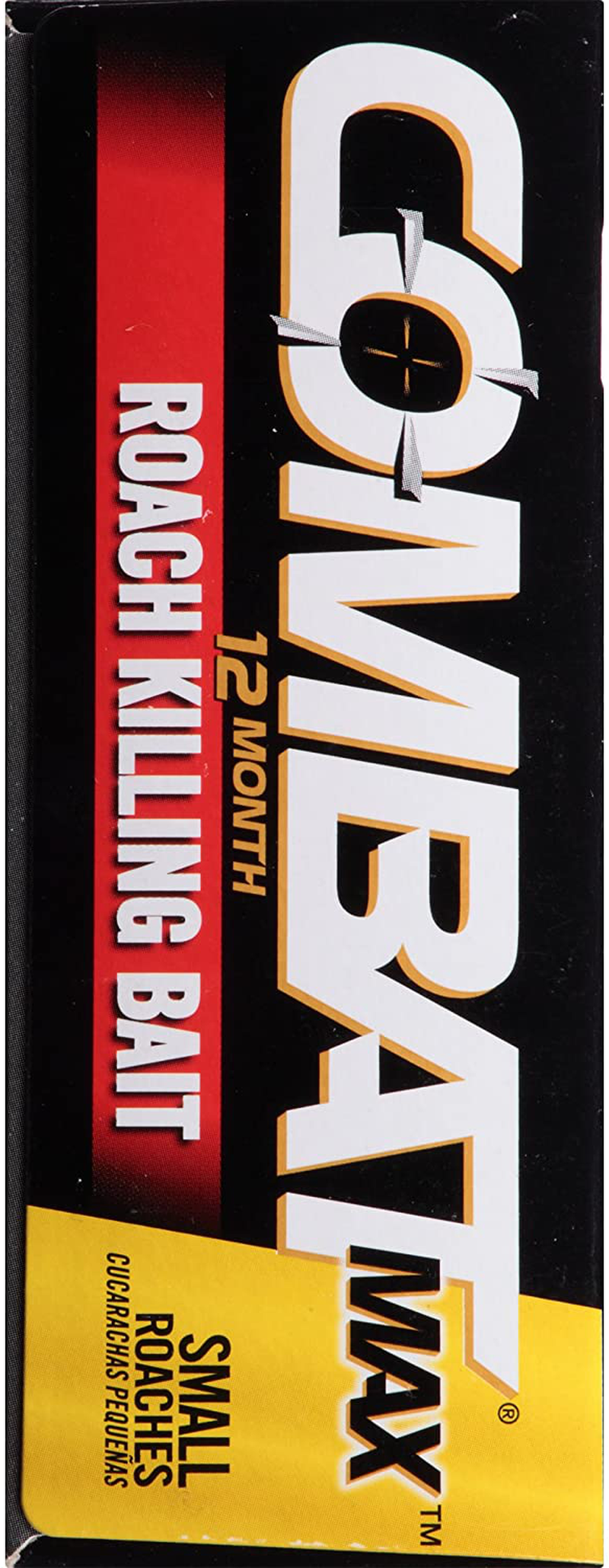 Combat Max 12 Month Roach Killing Bait, Small Roach Bait Station, Child-Resistant, 18 Count