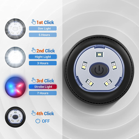 Mens Gifts Beanie Hat with Light - Christmas Stocking Stuffers Women Men Rechargeable Headlamp Cap LED Flashlight Winter Hats Camping Running Fishing Gear Gift Ideas for Dad Mom Family Boyfriend Teen