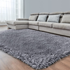 Dark Grey Soft Area Rug for Bedroom,4x6.6,Fluffy Rugs,Shag Carpet for Living Room,Fuzzy Rug for Girls Boys Room,Furry Rugs for Kids Baby Room,Plush Rugs for Nursery Dorm Room,Non-Slip Rug,Gray Carpet