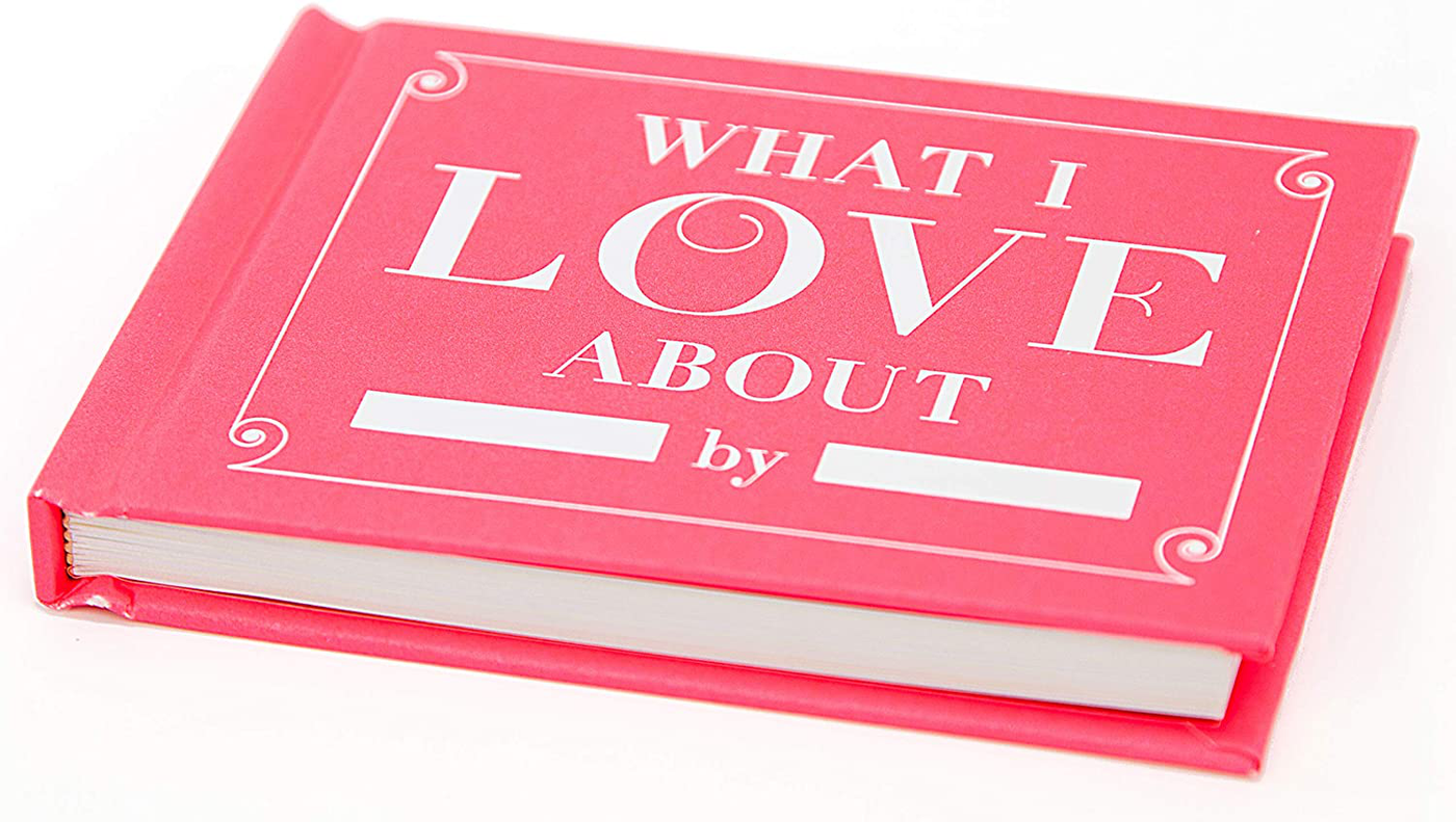 Knock Knock What I Love about Us Fill in the Love Book Fill-in-the-Blank Gift Journal, 4.5 x 3.25-inches