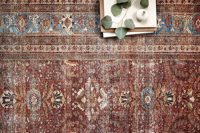 Loloi II Layla LAY-03 Olive Traditional Accent Rug 2'-3" x 3'-9"