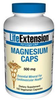 Life Extension Magnesium 500 Mg Vegetarian Capsules, 100 Count
