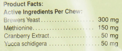 Pet Naturals of Vermont - Lawn Aid, Urine Balance Supplement for Dogs, 60 Bite Sized Chews