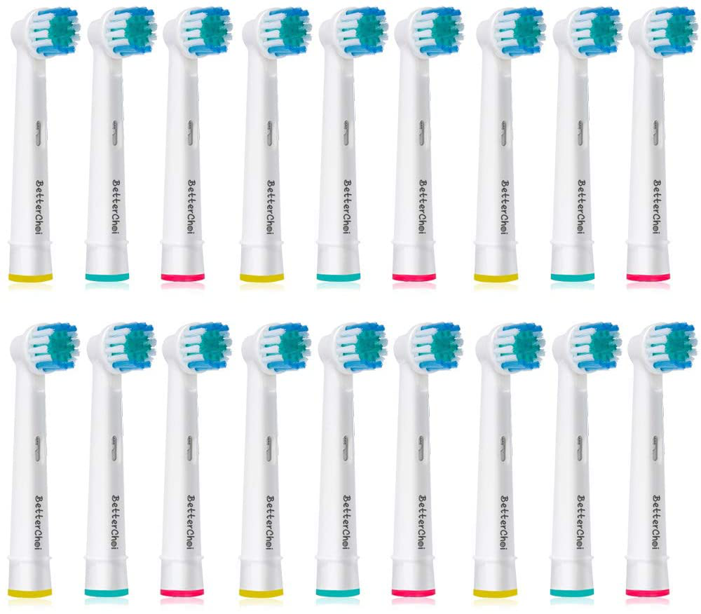 18pcs Precision Replacement Brush Heads Compatible with Oral B Braun Electric Toothbrush