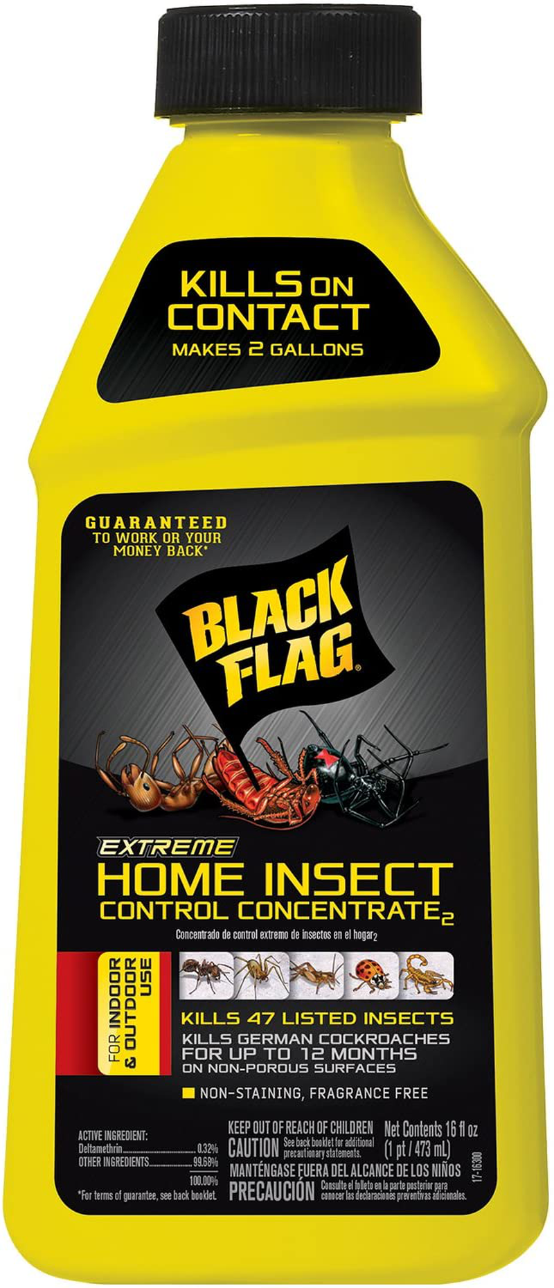 Black Flag Extreme Home Insect Control Concentrate, 16-Ounce