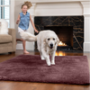 Gorilla Grip Original Ultra Soft Runner Area Rug, 2x8 FT, Many Colors, Luxury Shag Carpets, Fluffy Indoor Washable Rugs for Kids Bedrooms, Plush Home Decor for Living Room Floor, Bedroom, Mauve