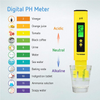 VIVOSUN pH and TDS Meter Combo, 0.05ph High Accuracy Pen Type pH Meter ± 2% Readout Accuracy 3-in-1 TDS EC Temperature Meter, UL Certified