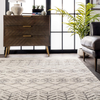 nuLOOM Kenzie Geometric Diamond Area Rug, 4' x 6', Off-white