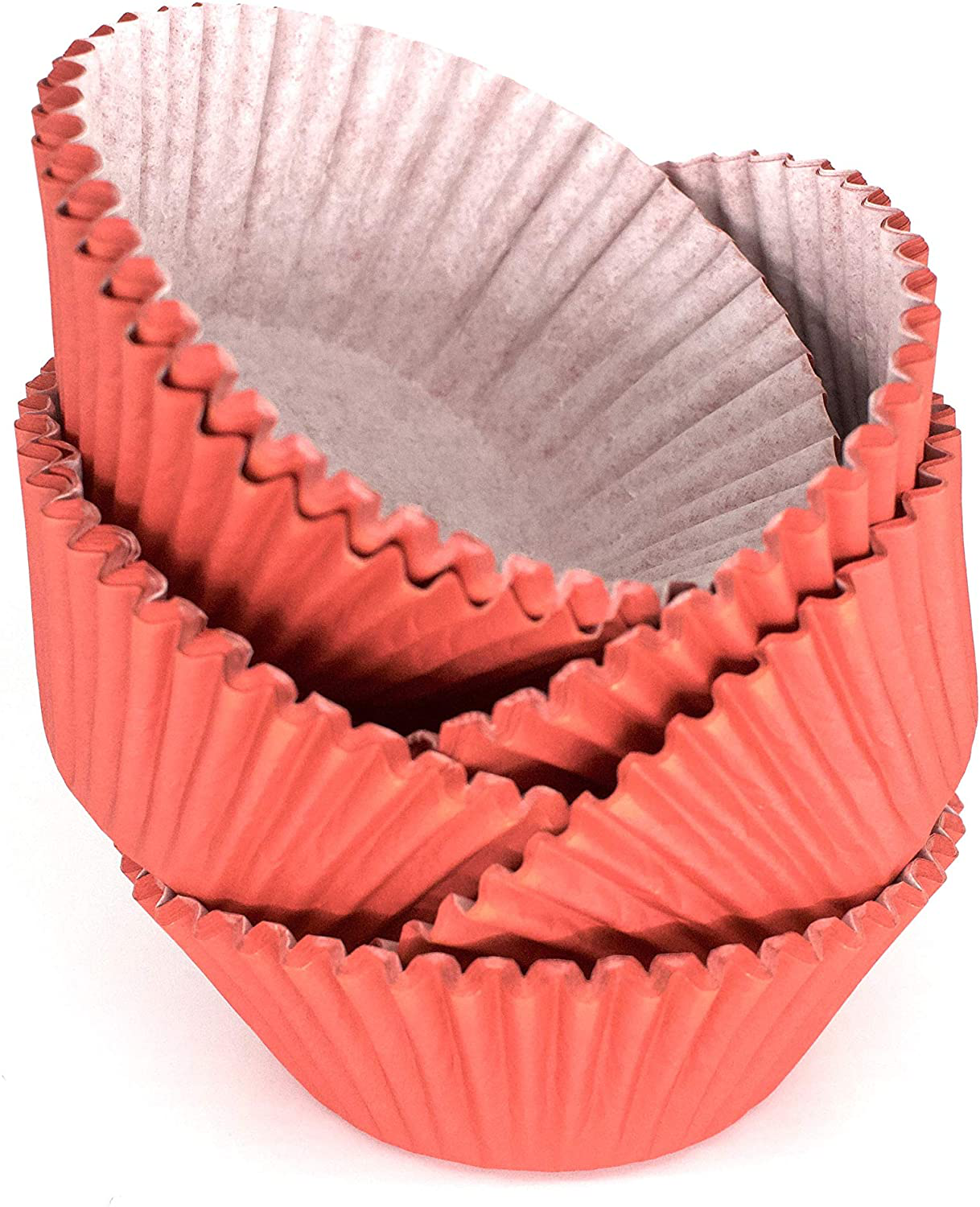 Chef Craft Parchment Paper Liners Wrappers for Cupcakes, Muffins Aluminum free Paper Baking Cups for Any Party or Occasion Standard size 2 inches diameter base, 1.5 inches height Pack of 50