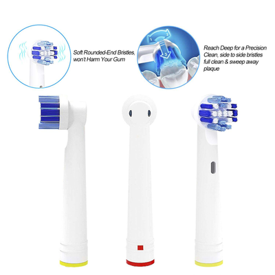 Compatible With Oral B Braun, 4 Pack Professional Electric Toothbrush Heads Brush Heads Refill for Oral-B 7000/Pro 1000/9600/ 500/3000/8000