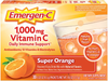 Emergen-C 1000mg Vitamin C Powder, with Antioxidants, B Vitamins and Electrolytes, Vitamin C Supplements for Immune Support, Caffeine Free Fizzy Drink Mix, Super Orange Flavor - 30 Count