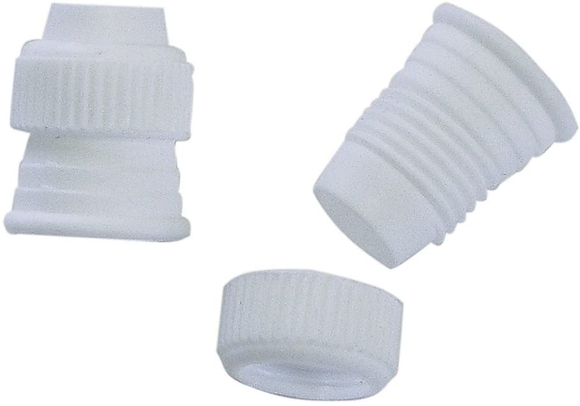 CybrTrayd Icing Tip Coupler Set, One Size, White