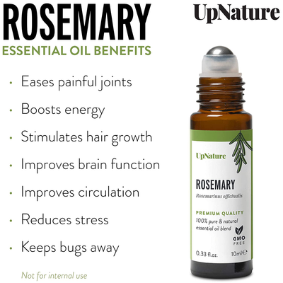 UpNature Oregano Essential Oil Roll-On - Respiratory Relief for Congestion, Pre-Diluted