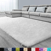 White Soft Area Rug for Bedroom,4x6.6,Fluffy Rugs,Shag Carpet for Living Room,Fuzzy Rug for Kids Baby Room,Furry Rug for Girls Boys Room,Large Anti-Slip Rug,White Carpet,Home Decor,Bedside Rug