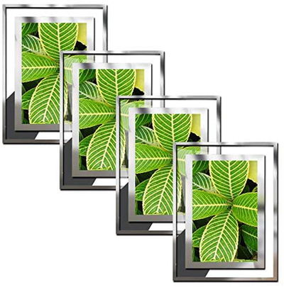 8.5 x 11 Certificate Document Frame Packs4 Diploma Glass Picture Frames for Tabletop