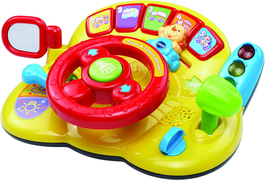 VTech Turn and Learn Driver (Frustration Free Packaging),Yellow