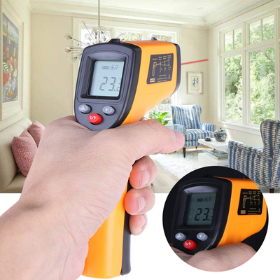 Digital Infrared Thermometer Laser Temperature Gun Non-Contact with Backlight