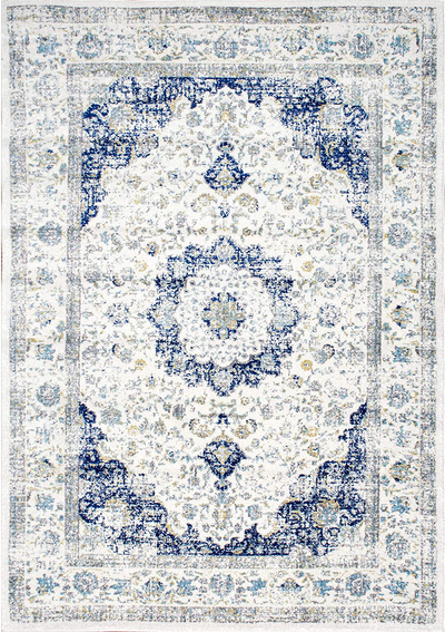 nuLOOM Paisley Verona Vintage Persian Accent Rug, 2' x 3', Dark Blue