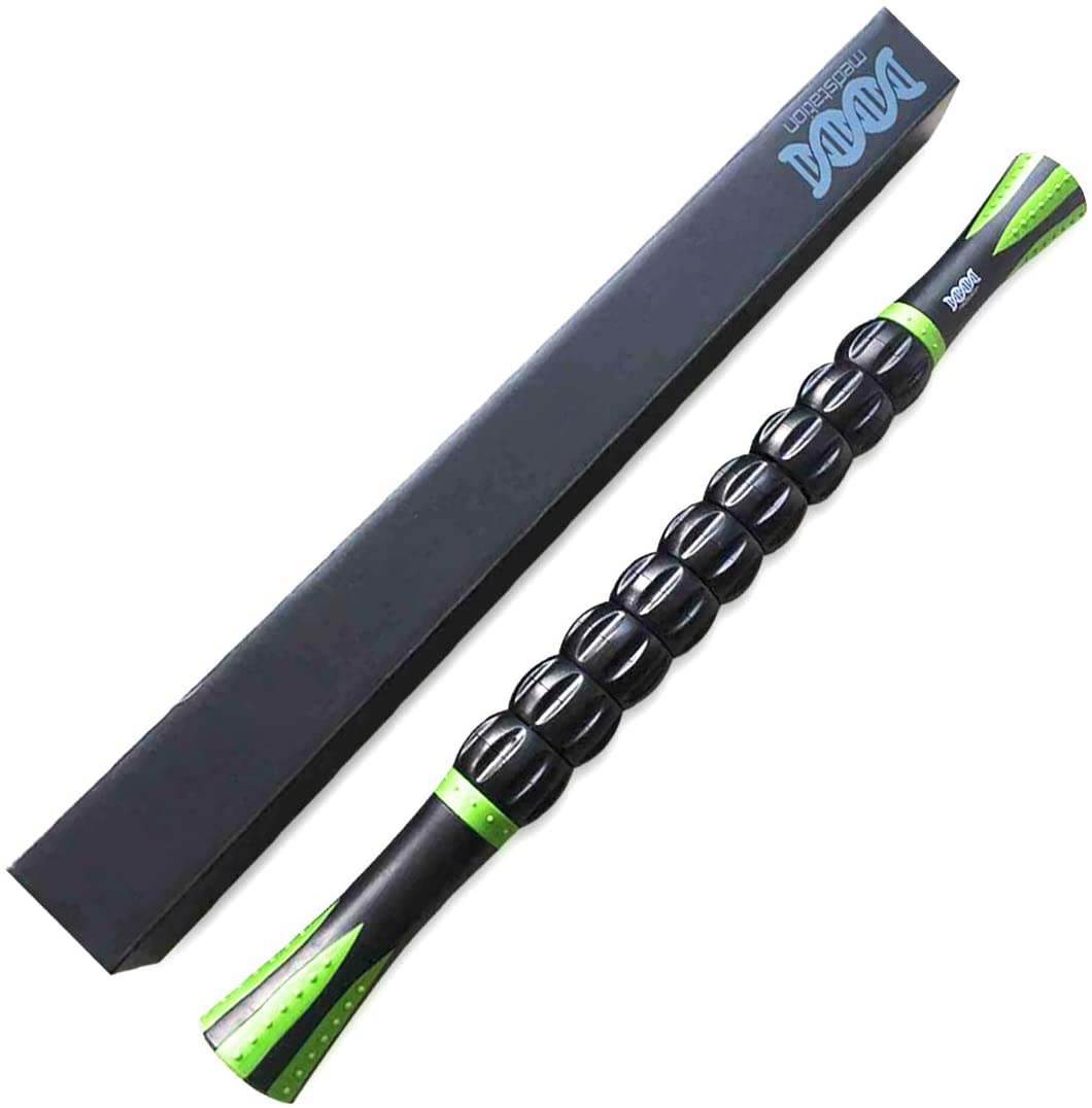 Massage Roller Stick for Sore Muscles, Painful Leg Cramps, Post-Workout Recovery, Deep Tissue and Trigger Point Massage Therapy