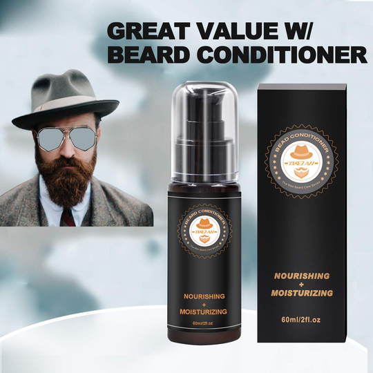 Upgraded Beard Grooming Kit w/Beard Conditioner,Beard Oil,Beard Balm,Beard Brush,Beard Shampoo/Wash,Beard Comb,Beard Scissors,Storage Bag,Beard E-Book,Beard Growth Care Gifts for Men