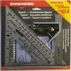 Swanson Tool Co S0101CB Speed Square Layout Tool with Blue Book and Combination Square Value Pack