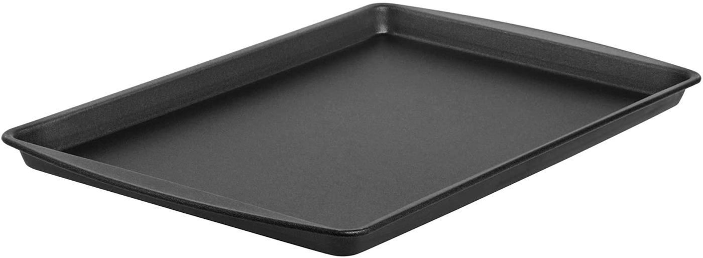 G & S Metal Products Company ProBake Teflon Xtra Nonstick Cookie Sheet Baking Pan, 15.5"x10.2"x2.1", Gray