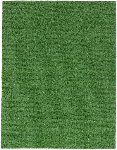 Ottomanson Evergreen Artificial Turf Area Rug, 2'7" X 7', Green