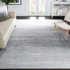 Safavieh Adirondack Collection ADR142F Modern Ombre Area Rug, 4' x 6', Grey / Ivory