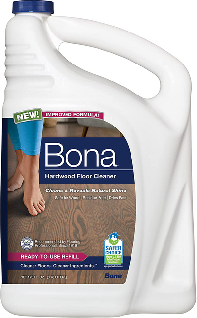 Bona Refill Hardwood Floor Cleaner, 128 Fl Oz (Pack of 1)