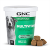 GNC for Pets Essentials Dog Multivitamin Soft Chews | 60 ct Salmon Oil Dog Supplement Immune Booster | Chicken Flavor Chewable Dog Multivitamin with Vitamins and Minerals