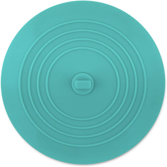 Silicone Bathtub Stopper, 6 Inches Large Drain Stopper, Flat Suction Drain Cover, Tub Stopper Drain Plug for Kitchen, Bathtub and Laundry