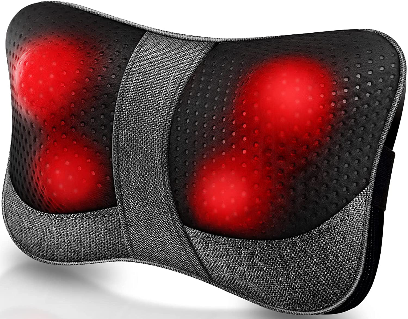 Neck and Back Massager Pillow, Shiatsu Kneading Massage with Heat for Shoulders, Lower Back, Waist, Legs, Foot and Full Body Muscle Pain Relief, VIKTOR JURGEN Unique Gifts for Men, Women