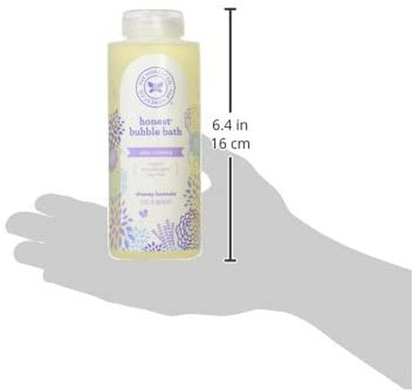 The Honest Company Truly Calming Lavender Bubble Bath Tear Free Kids Bubble Bath Naturally Derived Ingredients & Essential Oils Sulfate & Paraben Free Baby Bath 12 Fl Oz