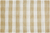 GLAMBURG Cotton Buffalo Check Plaid Rugs Washable, Handwoven Checkered Rug Welcome Door Mat 18x30 Rug for Kitchen Bathroom Outdoor Porch Laundry Living Room, Farmhouse Reversible Rag Rug Beige Natural