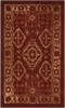 Maples Rugs Georgina Traditional Runner Rug Non Slip Hallway Entry Carpet [Made in USA], 2 x 6, Navy Blue/Green